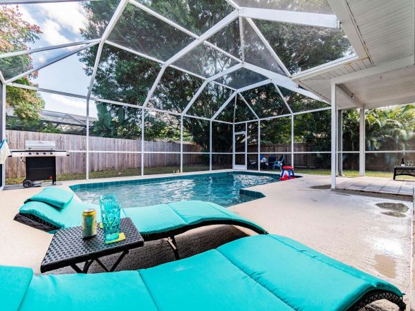 Sarasota Vacation Pool Home Three Bedroom