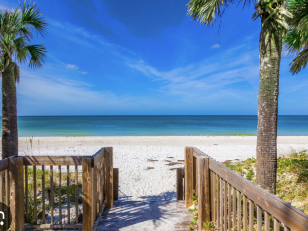 Oceanfront Anna Maria Luxury Vacation Home &  Separate Cottage Plus Golf Cart