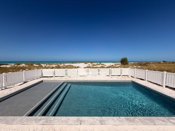 Oceanfront Anna Maria Luxury Vacation Home &  Separate Cottage Plus Golf Cart