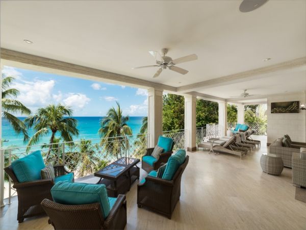 Beachfront Four Bedroom Rental in BArbados