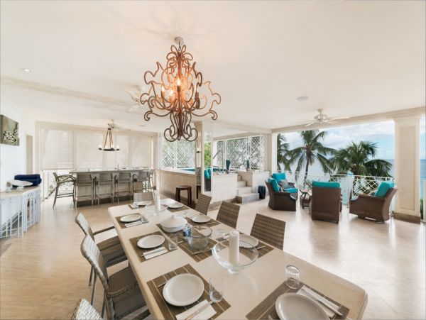 Beachfront Four Bedroom Rental in BArbados