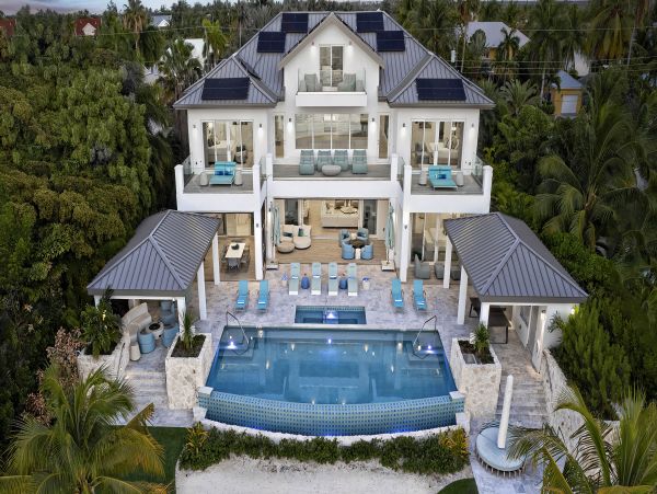 Luxury Grand Cayman Villa Rental 8-Bedroom Beachfront Vacation Home