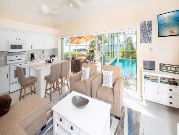 Cayman Island Two Bedroom Home with Stunning Tropical View