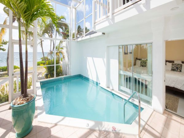 Cayman Island Two Bedroom Home with Stunning Tropical View