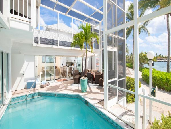 Cayman Island Two Bedroom Home with Stunning Tropical View