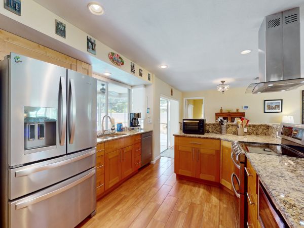 Dog-Friendly Four Bedroom Vacation Rental - Sarasota Home with Pool, Lanai & Backyard