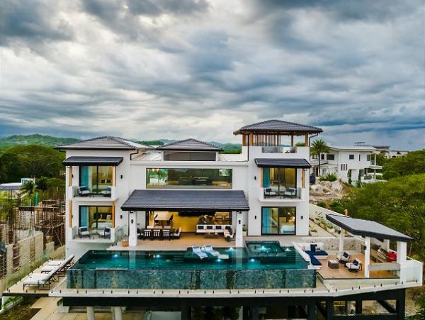 Playa Tamarindo Vacation Pool Home Rental Five Bedroom