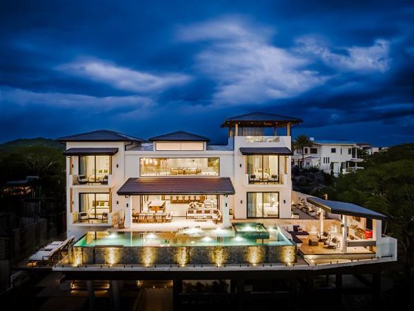 Playa Tamarindo Vacation Pool Home Rental Five Bedroom