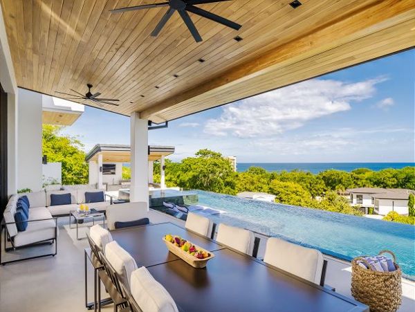 Playa Tamarindo Vacation Pool Home Rental Five Bedroom