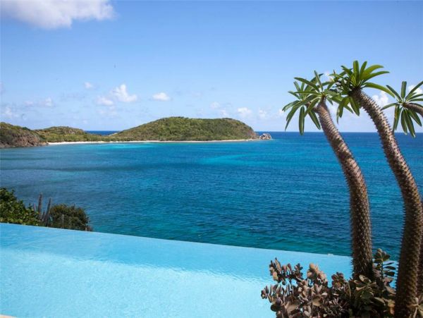 Five Bedroom Oceanfront Villa with Amazing Views in St. John