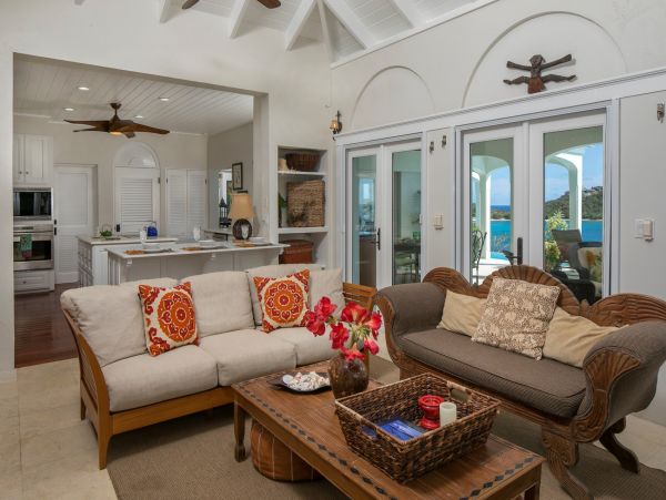 Five Bedroom Oceanfront Villa with Amazing Views in St. John