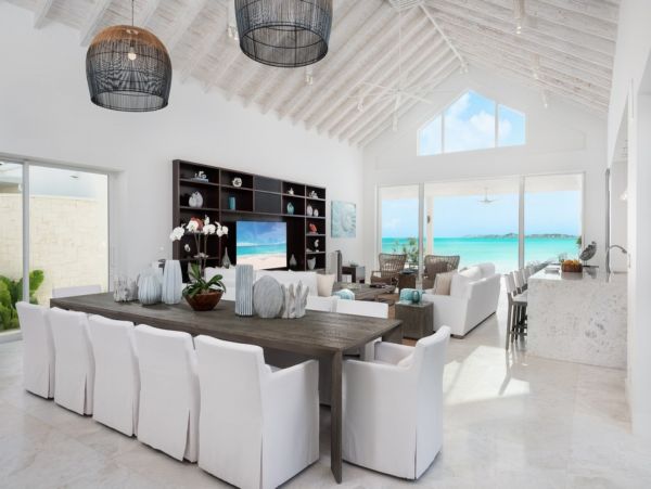 Turks and Caicos Villa with Private Beach and Heated Pool