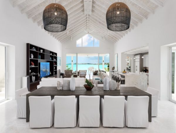 Turks and Caicos Villa with Private Beach and Heated Pool