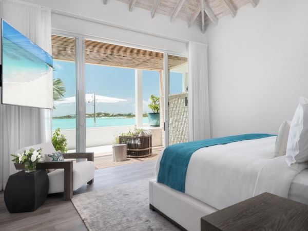 Turks and Caicos Villa with Private Beach and Heated Pool