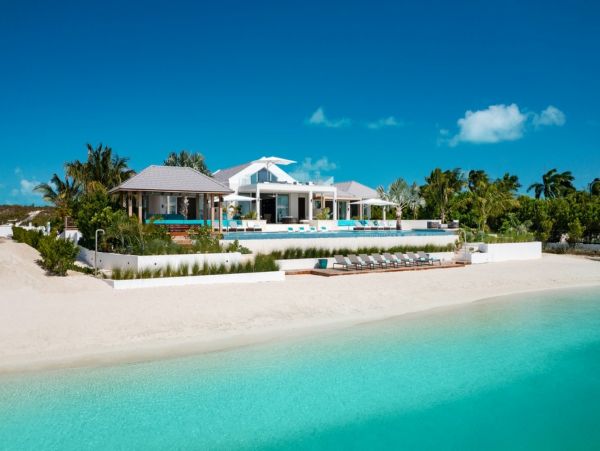 Turks and Caicos Villa with Private Beach and Heated Pool
