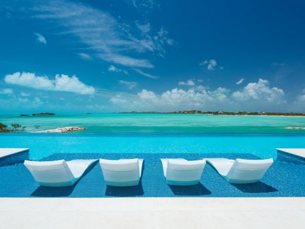 Turks and Caicos Villa with Private Beach and Heated Pool