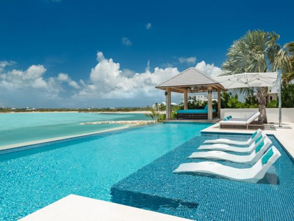 Turks and Caicos Villa with Private Beach and Heated Pool