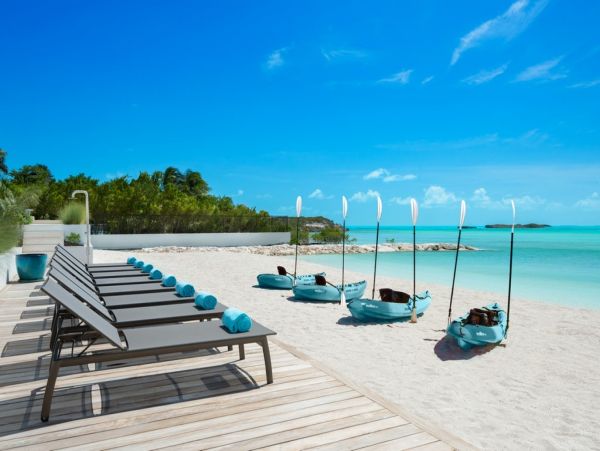 Turks and Caicos Villa with Private Beach and Heated Pool