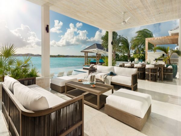 Turks and Caicos Villa with Private Beach and Heated Pool