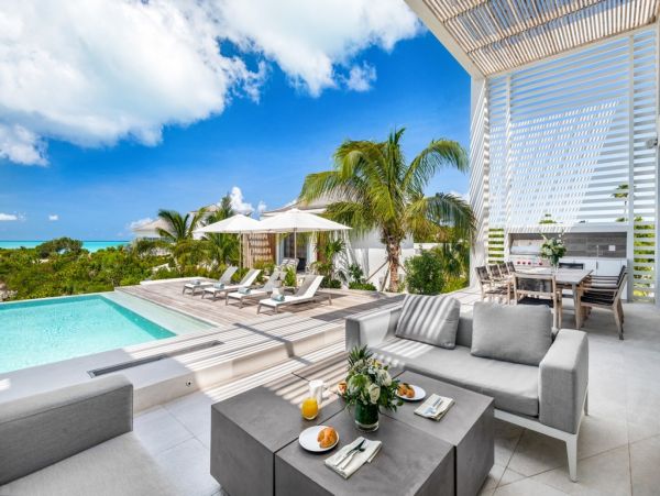 Grace Bay Luxury Villa Rentals - Six-Bedroom Ocean View Villa Turks and Caicos