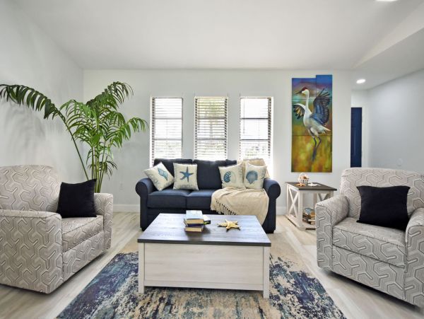 Manasota Home with 3 Bedrooms and Canal Views