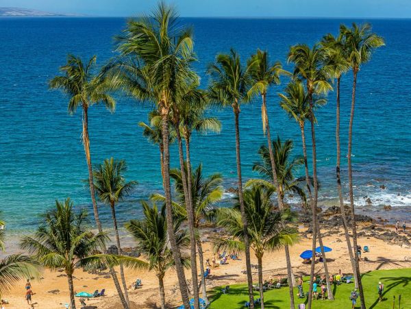 Beach Front Kihei Vacation Condo two Bedroom