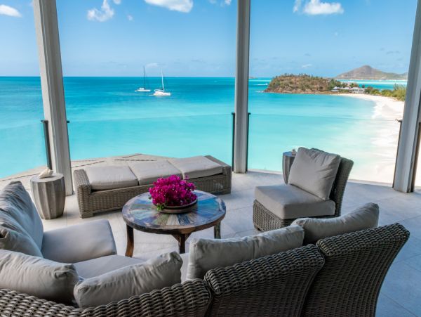 Beachfront Antigua  Luxury Villa
