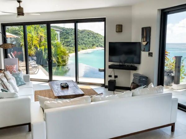 Beachfront Antigua  Luxury Villa