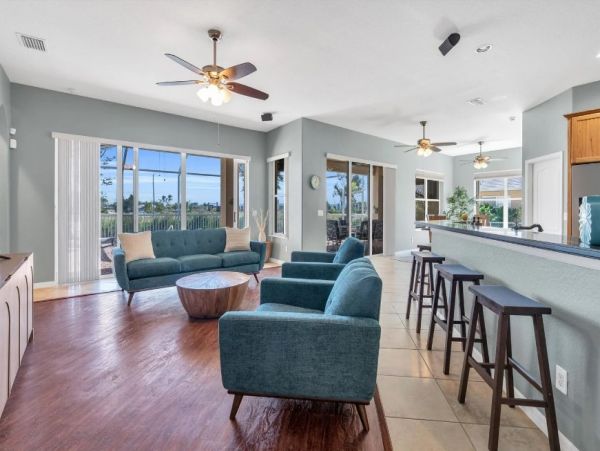 Cape Coral Vacation Rental Pool Home Three Bedroom