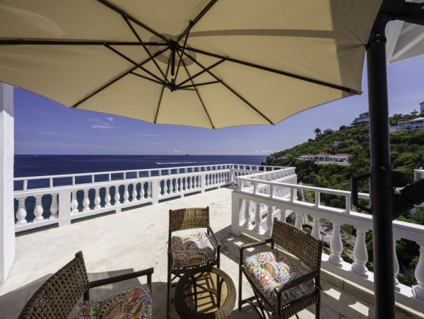 Oceanfront St. Thomas Vacation Pool Home Five Bedroom