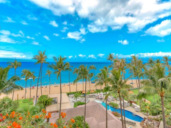 On Beach Kaanapali Vacation Condo Three Bedroom