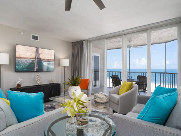 Gulf Front Fort Myers Vacation Condo Three Bedroom