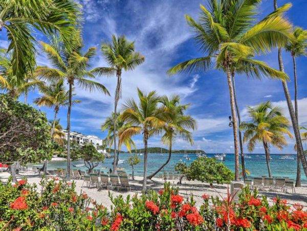 On Beach St. Thomas Condo Three Bedroom