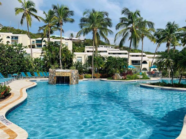 St. Thomas Vacation Condo Three Bedroom On Beach