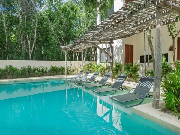 Walk to Beach Tulum Vacation Condo Three Bedroom