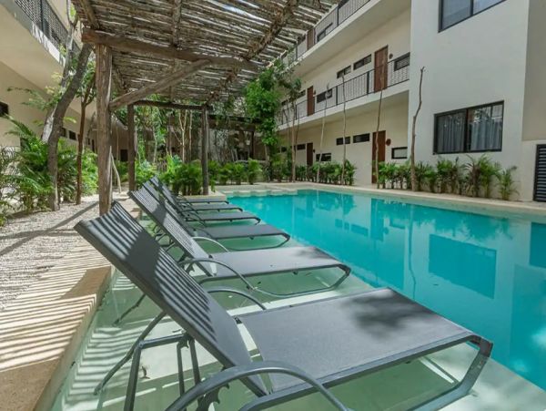 Walk to Beach Tulum Vacation Condo Three Bedroom