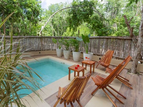 Walk to Beach Tulum Vacation Condo Three Bedroom