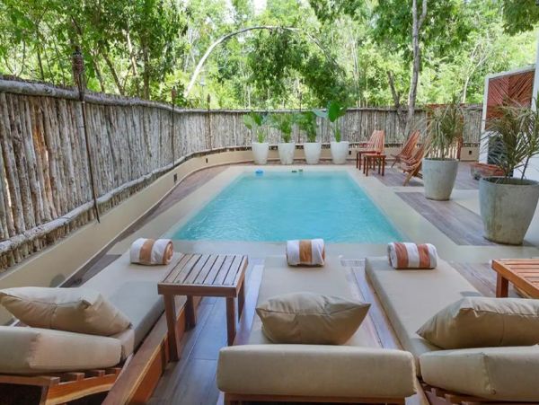 Walk to Beach Tulum Vacation Condo Three Bedroom
