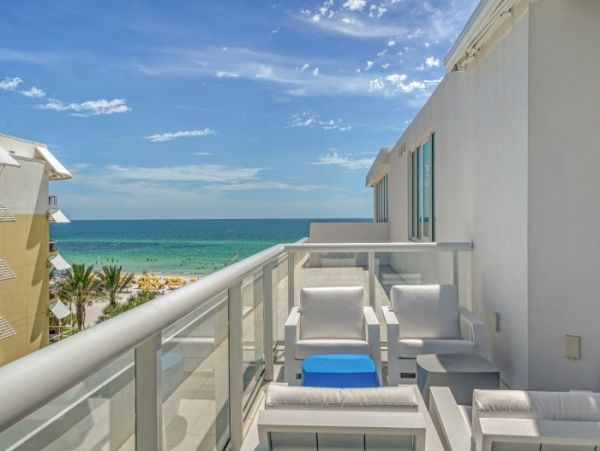 Ocean Views in NEW unit on Crescent Beach