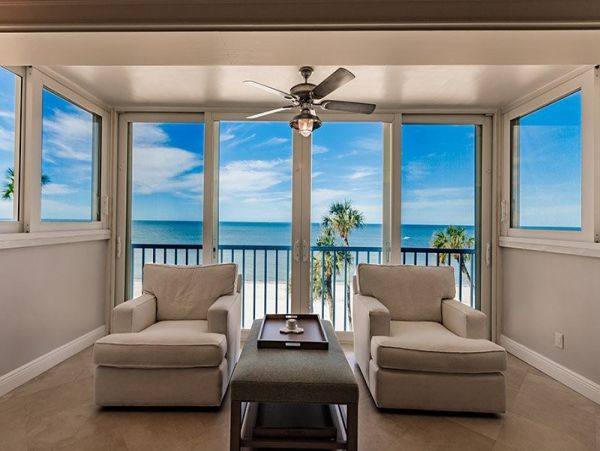 Gulf Front Naples Vacation Condo Two Bedroom