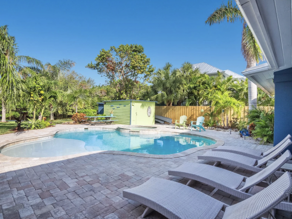 North Anna Maria Island Luxury Vacation Pool Home