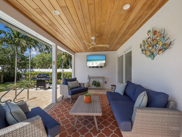 Anna Maria Island Vacation Rental with Private Canal Dock - Luxury North End Coastal Home