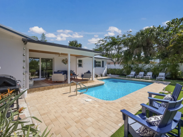 Anna Maria Island Vacation Rental with Private Canal Dock - Luxury North End Coastal Home
