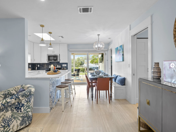 Anna Maria Island Vacation Rental with Private Canal Dock - Luxury North End Coastal Home
