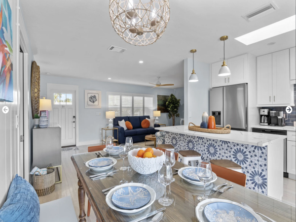 Anna Maria Island Vacation Rental with Private Canal Dock - Luxury North End Coastal Home