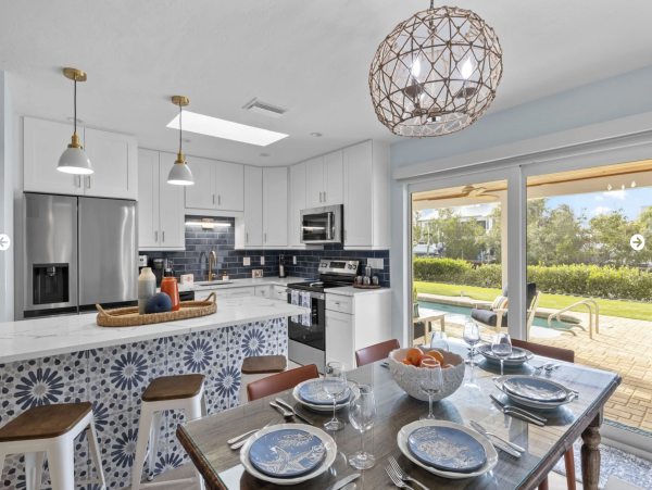 Anna Maria Island Vacation Rental with Private Canal Dock - Luxury North End Coastal Home
