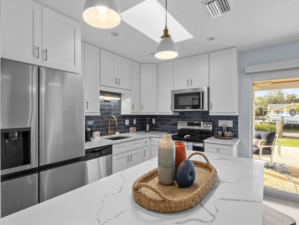 Anna Maria Island Vacation Rental with Private Canal Dock - Luxury North End Coastal Home