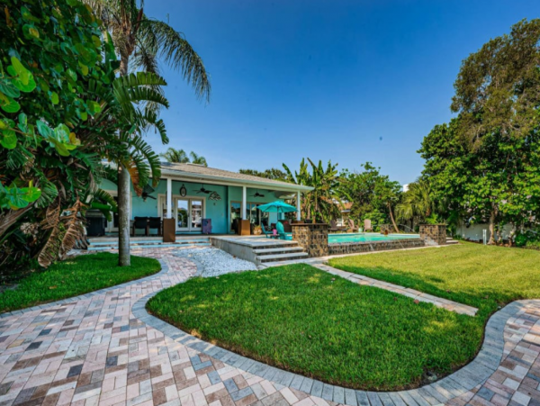 Clearwater Beach Vacation Home Rentals Private Waterfront with Pool & Dock