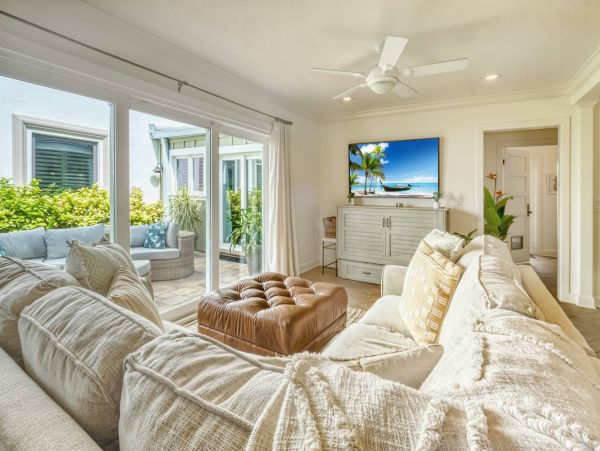On Beach Indian Rocks Vacation Home Three Bedroom