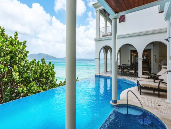 Tortola 6 Bedroom Rental Villa Private Pool Oceanfront